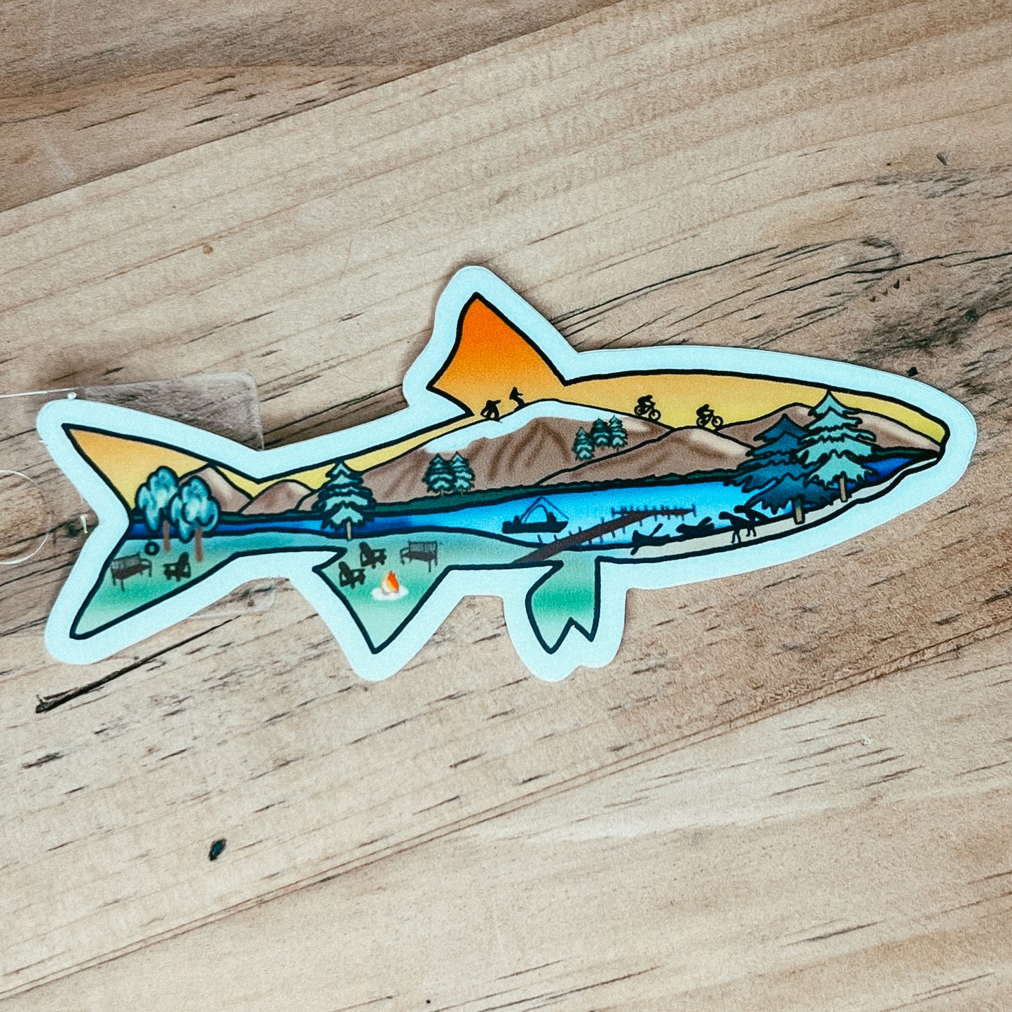 Fish Mural Sticker