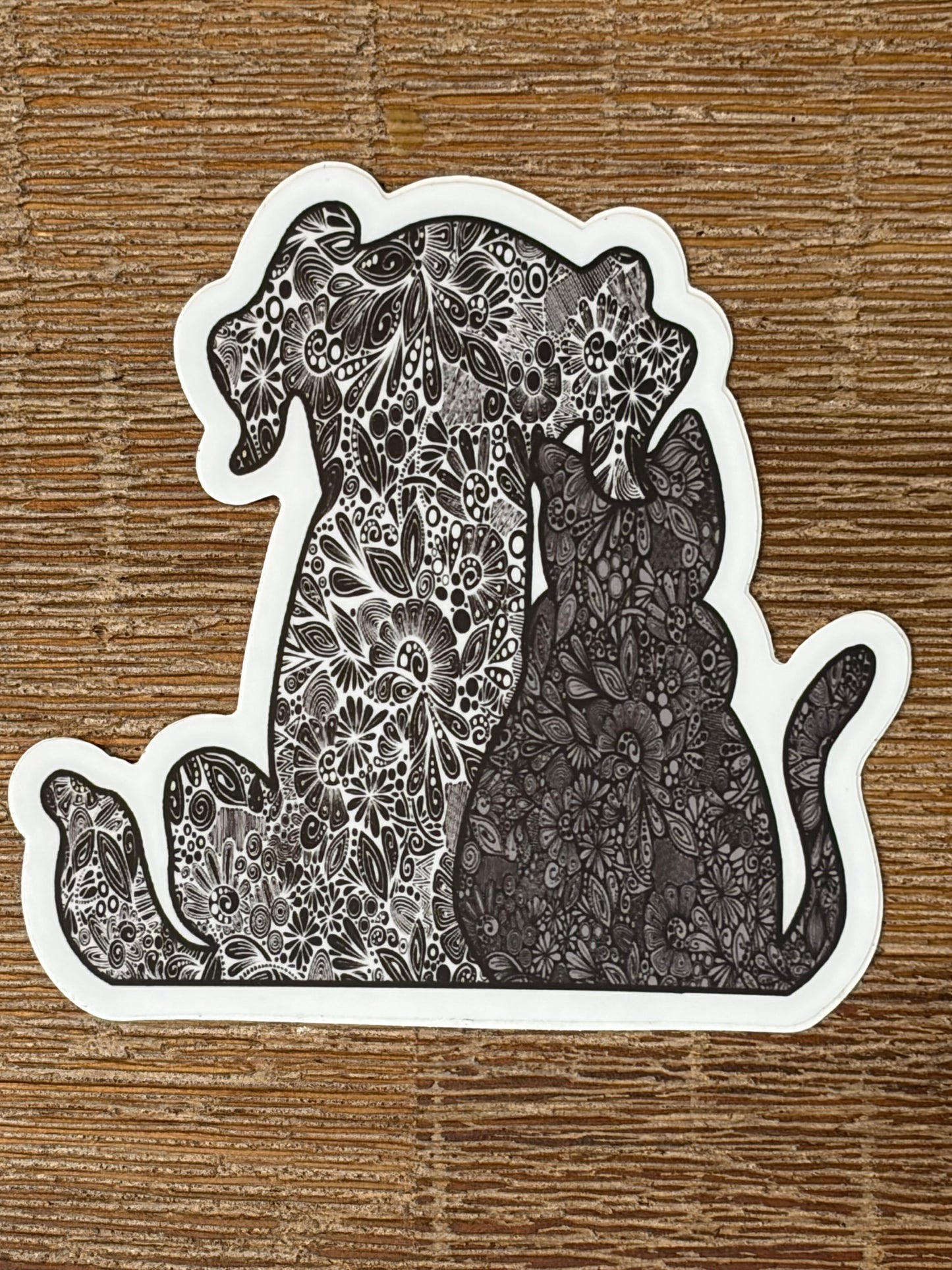 Zen Buddies-Cat and Dog