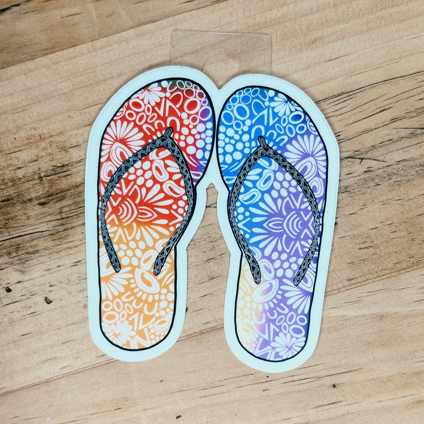 Summer Sandal Sticker