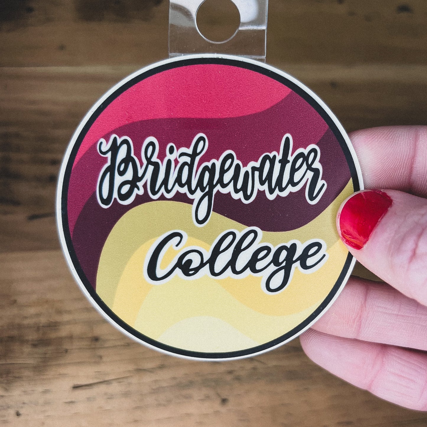 Ombre College Stickers