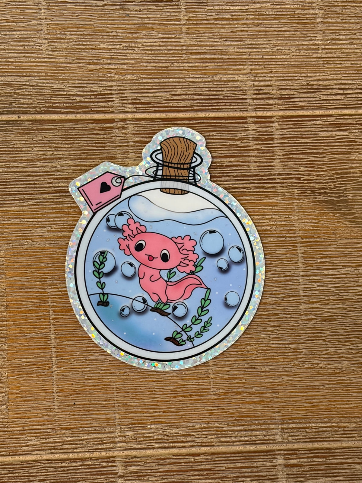 Axolotl in a Bottle