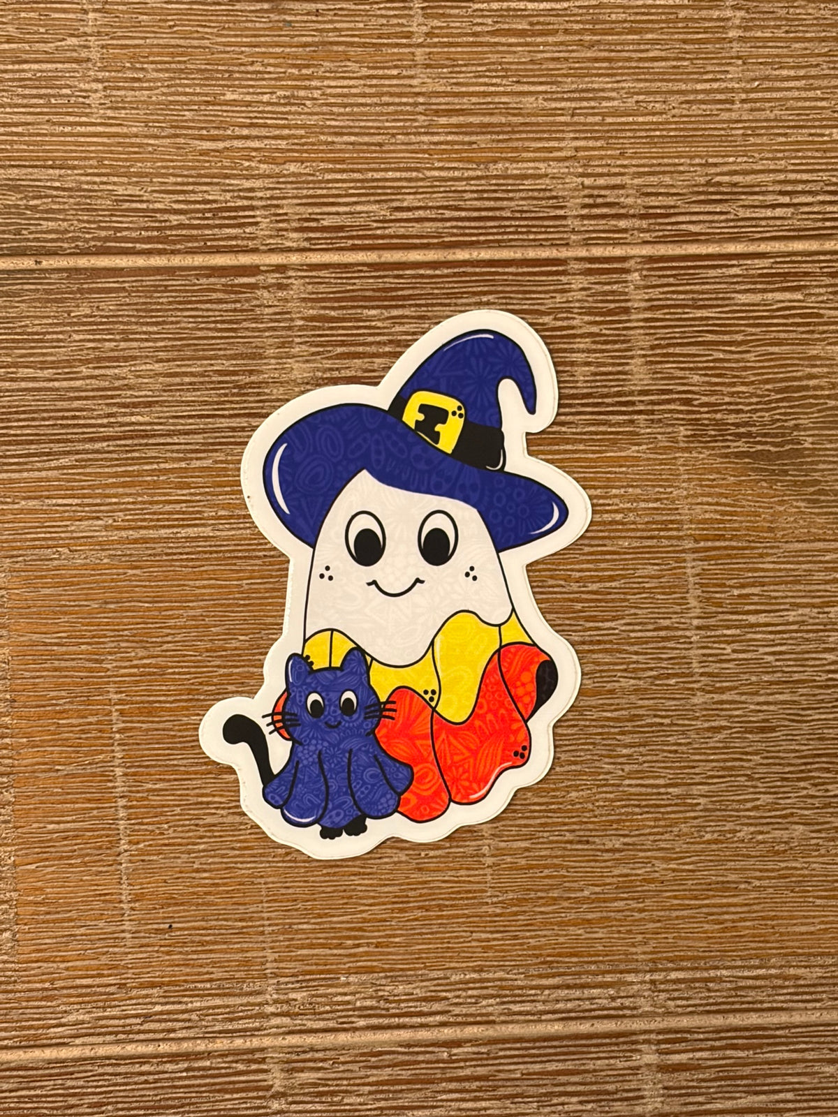 Ghost Witch and Cat
