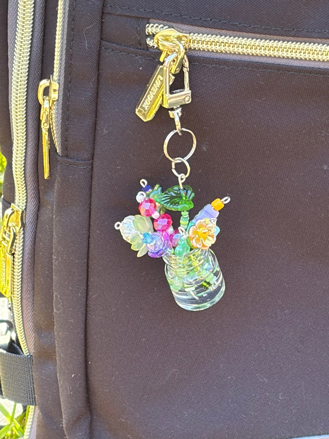 Tiny Bouquet Keychain / Purse Charm