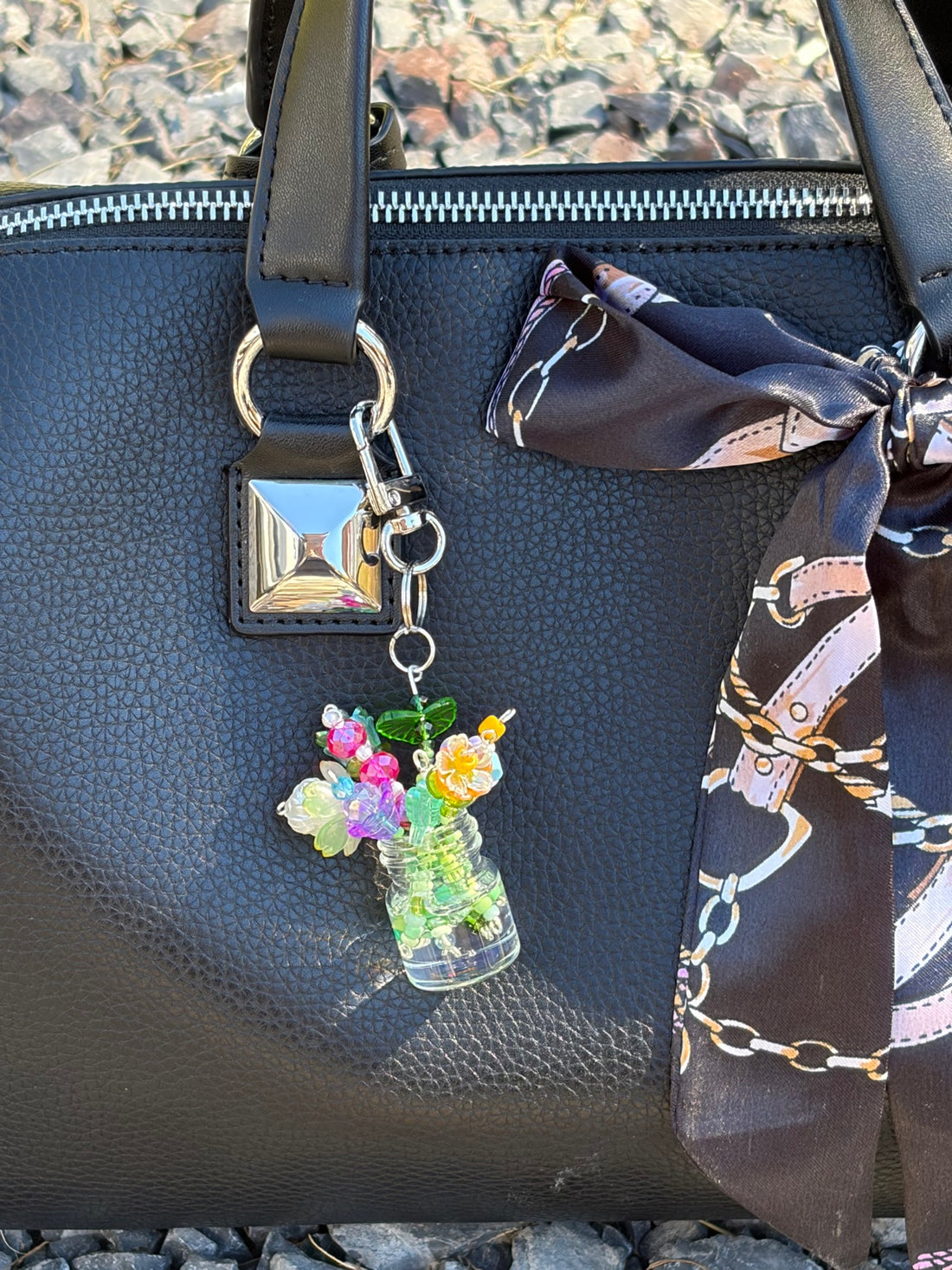 Tiny Bouquet Keychain / Purse Charm