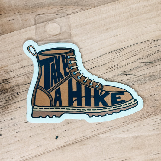 Take a hike, Sticker