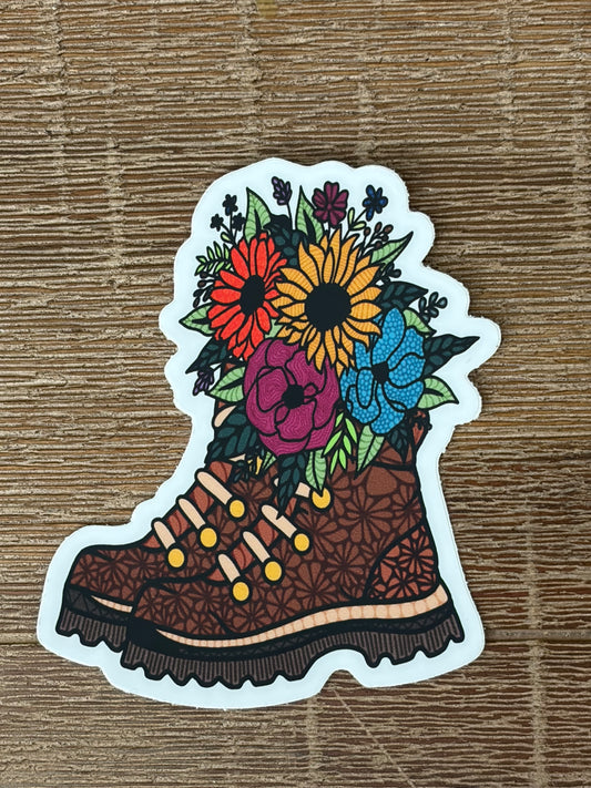 Boots and Flowers