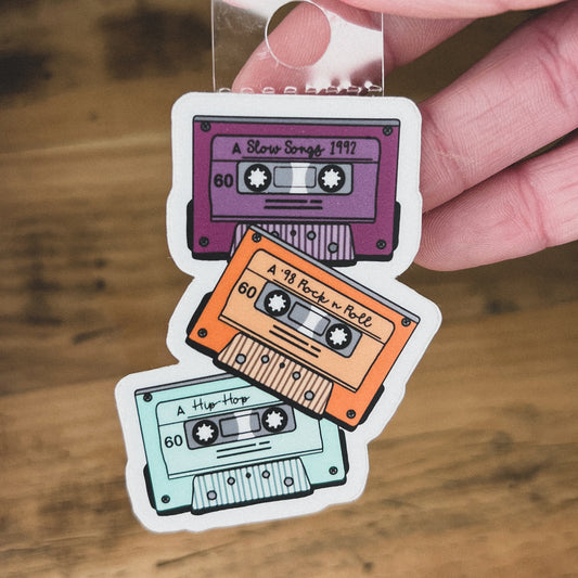 Cassette Tapes Sticker