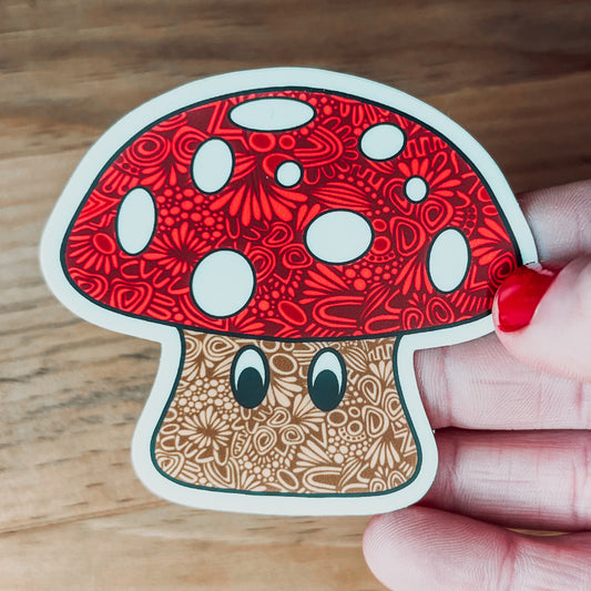 Friendly Fungi Sticker