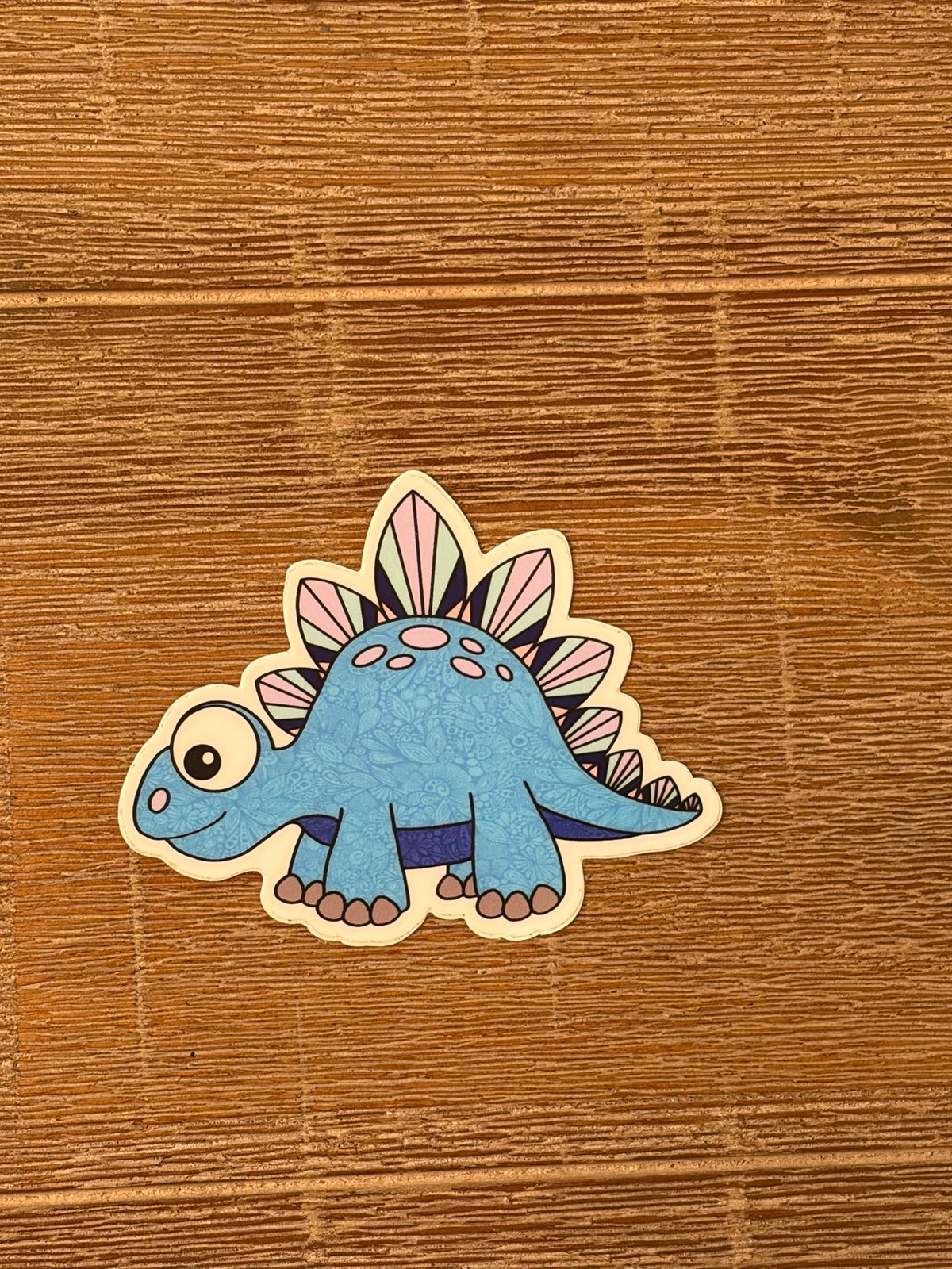 Blue Stegosaurus