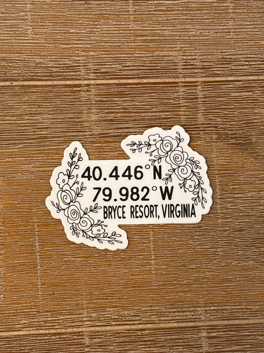 Bryce Resort Coordinates