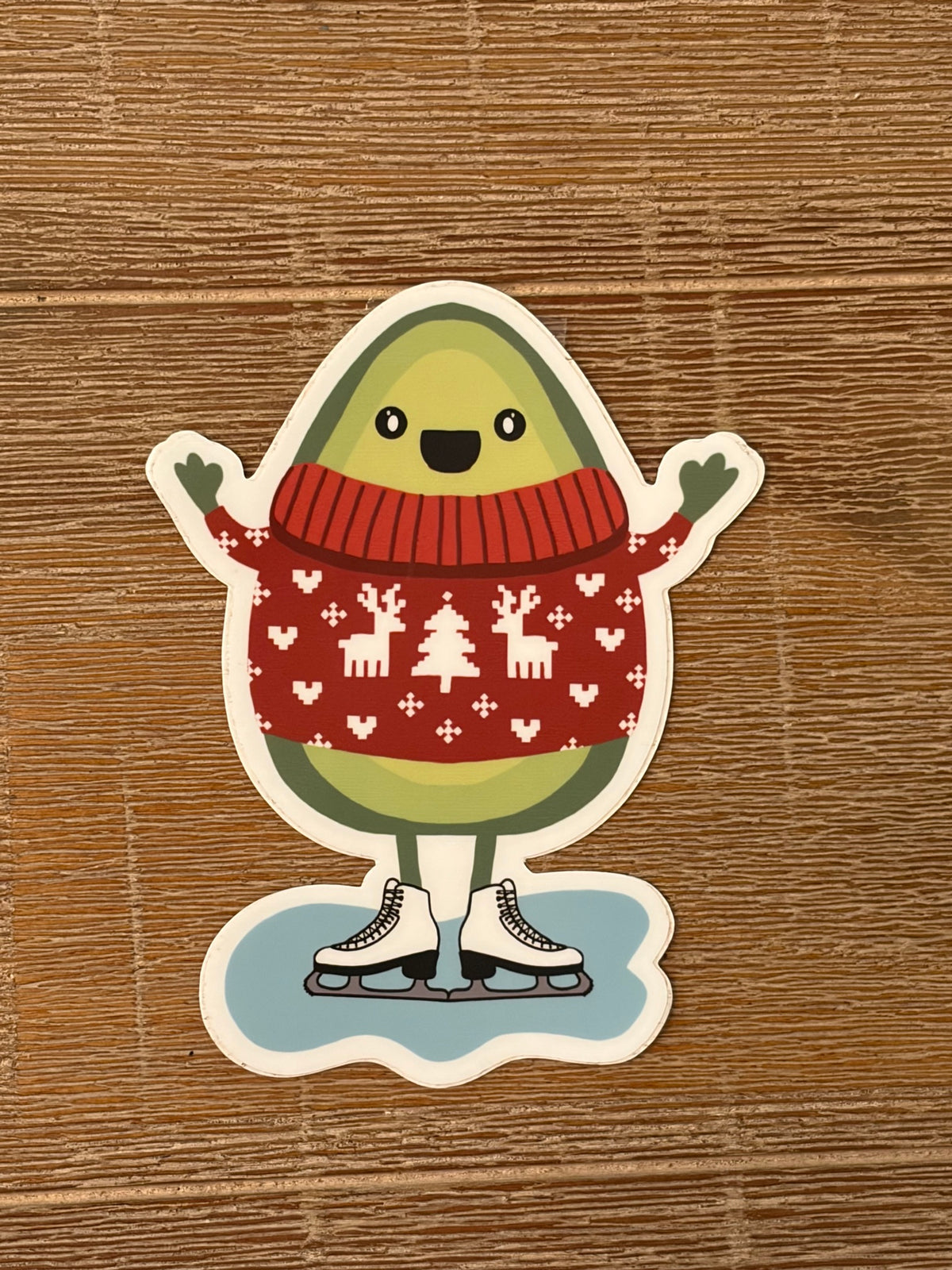 Christmas Sweater Avocado