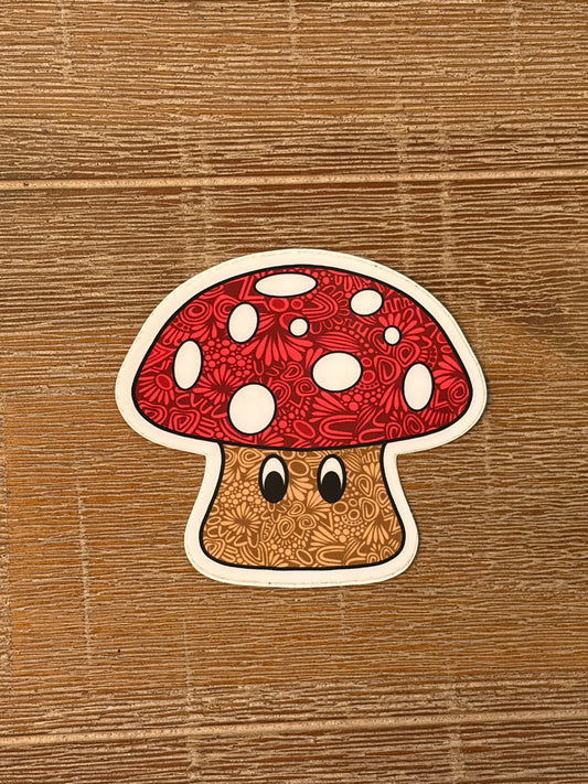 Friendly Fungi Sticker