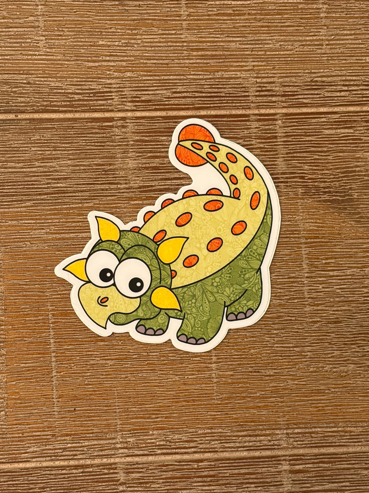 Green Spotted Dino