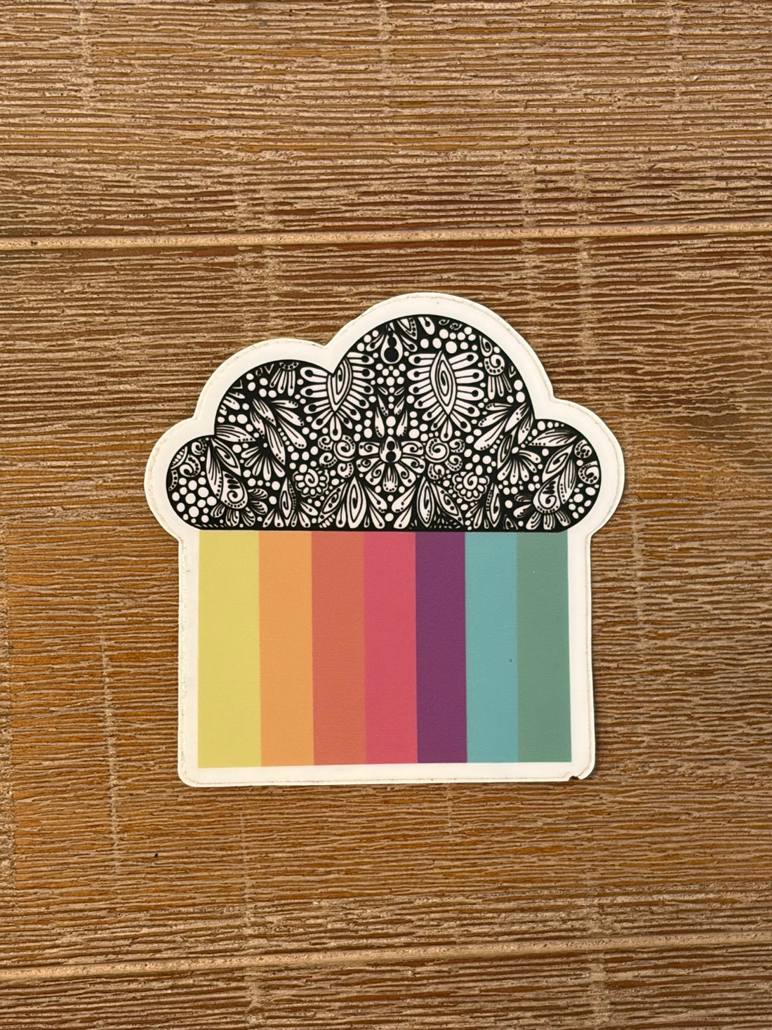 Mandala Cloud Rainbow