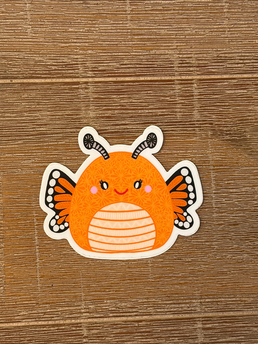 Monarch Squishy Sticker