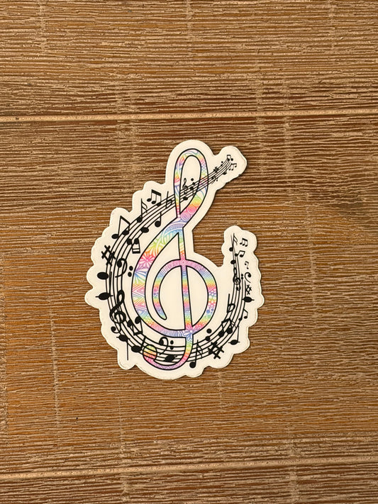Music Note Sticker