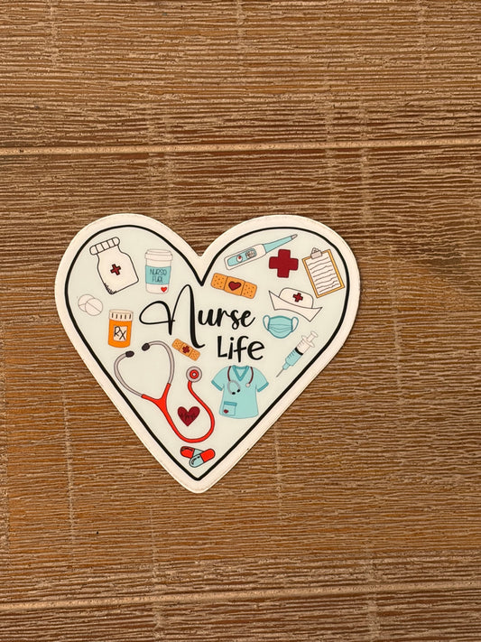 Nurse Life Sticker