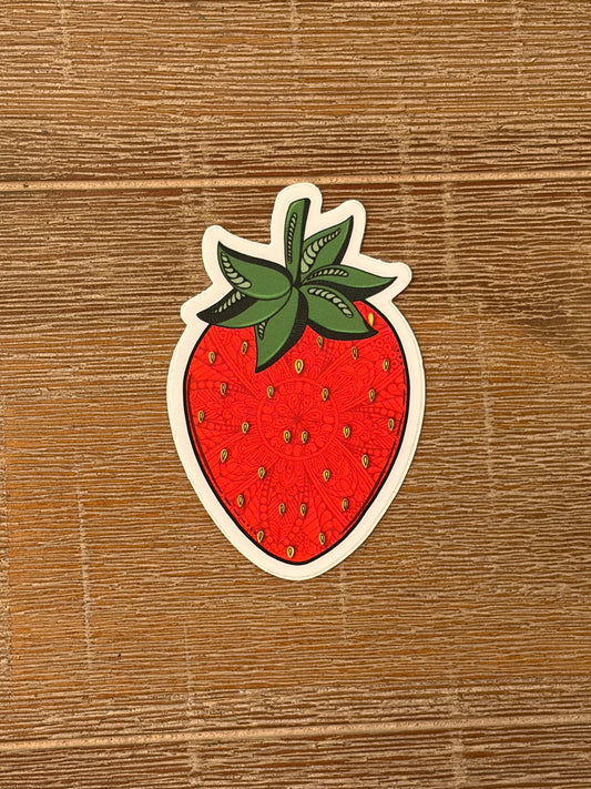 Strawberry Sticker