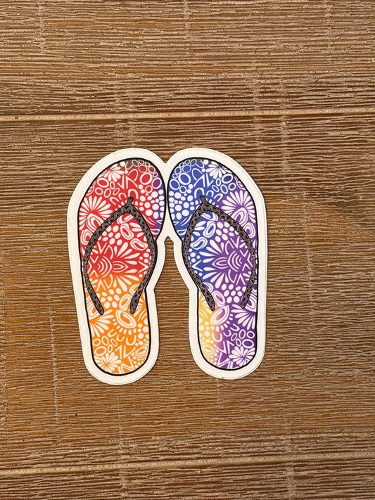 Summer Sandal Sticker