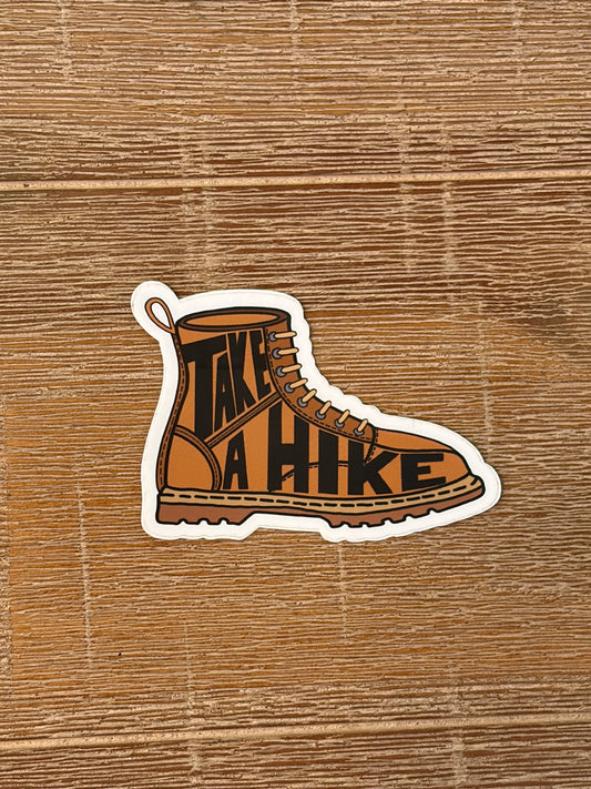 Take a hike, Sticker