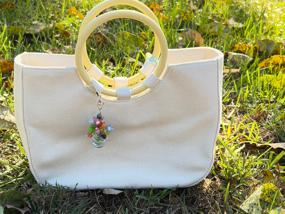 Tiny Bouquet Keychain / Purse Charm
